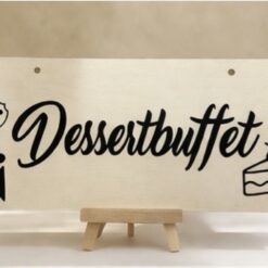 DESSERTBUFFET skilt