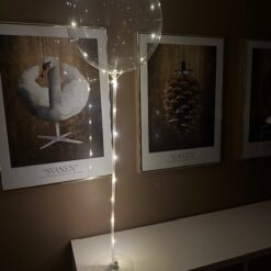 LED ballon med stativ