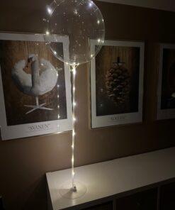 LED ballon med stativ