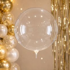 Gennemsigtig / transparent ballon ø50cm
