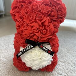 Rose bamse “jeg elsker dig”