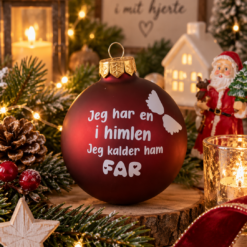 Julekugle jeg har en i himlen
